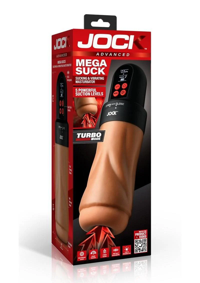 Jock Sucking and Vibrating Rechargeable Masturbator - Image 2