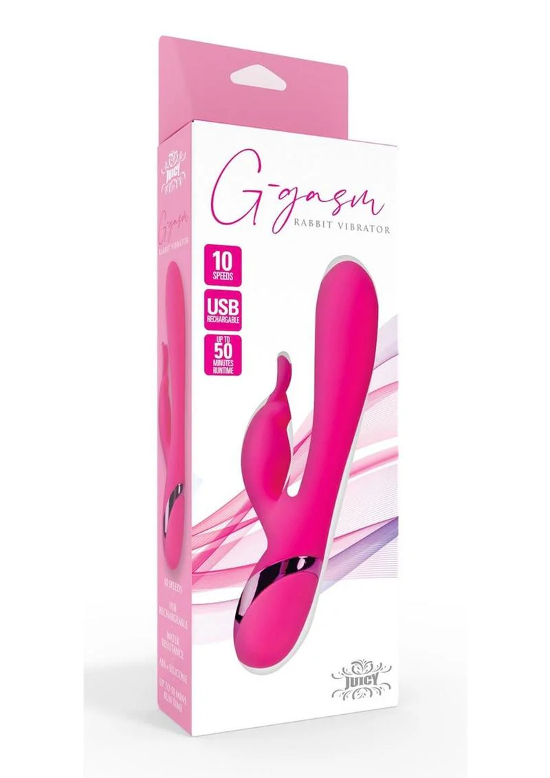 Juicy G-Gasm Rabbit Stimulator Rechargeable Rabbit Vibrator - Image 3