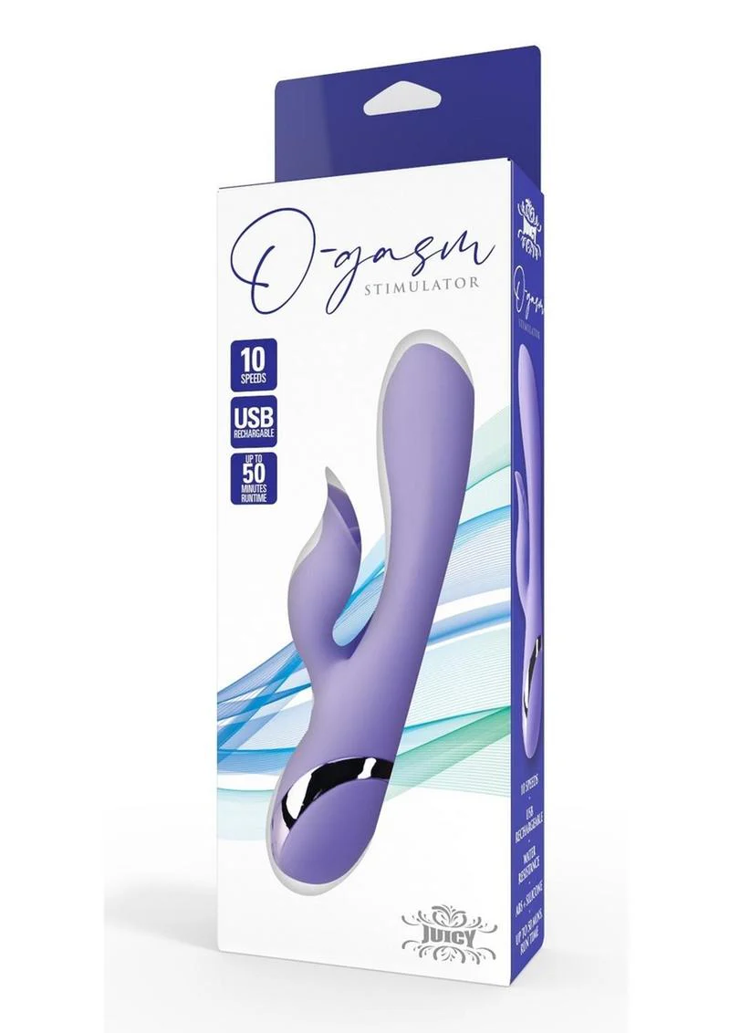 Juicy O-Gasm Stimulator Rechargeable Rabbit Vibrator - Image 3