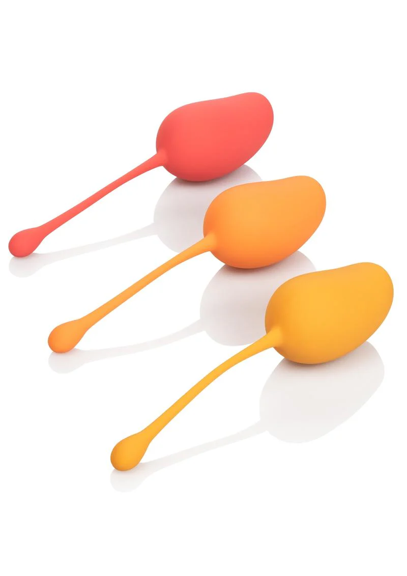 Kegel Training Set Mango Silicone - Image 3