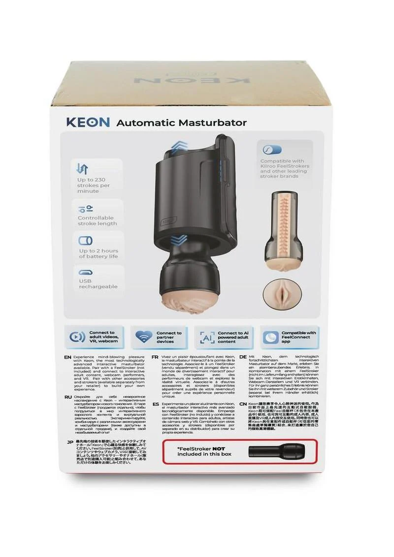 Kiiroo Keon Automatic Rechargeable Interactive Wifi Masturbator - Image 4