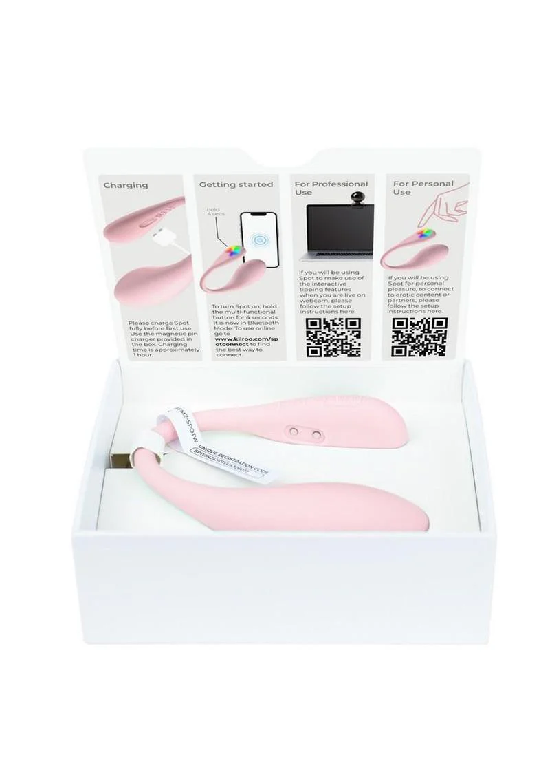 Kiiroo Spot Interactive Rechargeable Silicone Wearable Vibrating Egg - Image 4