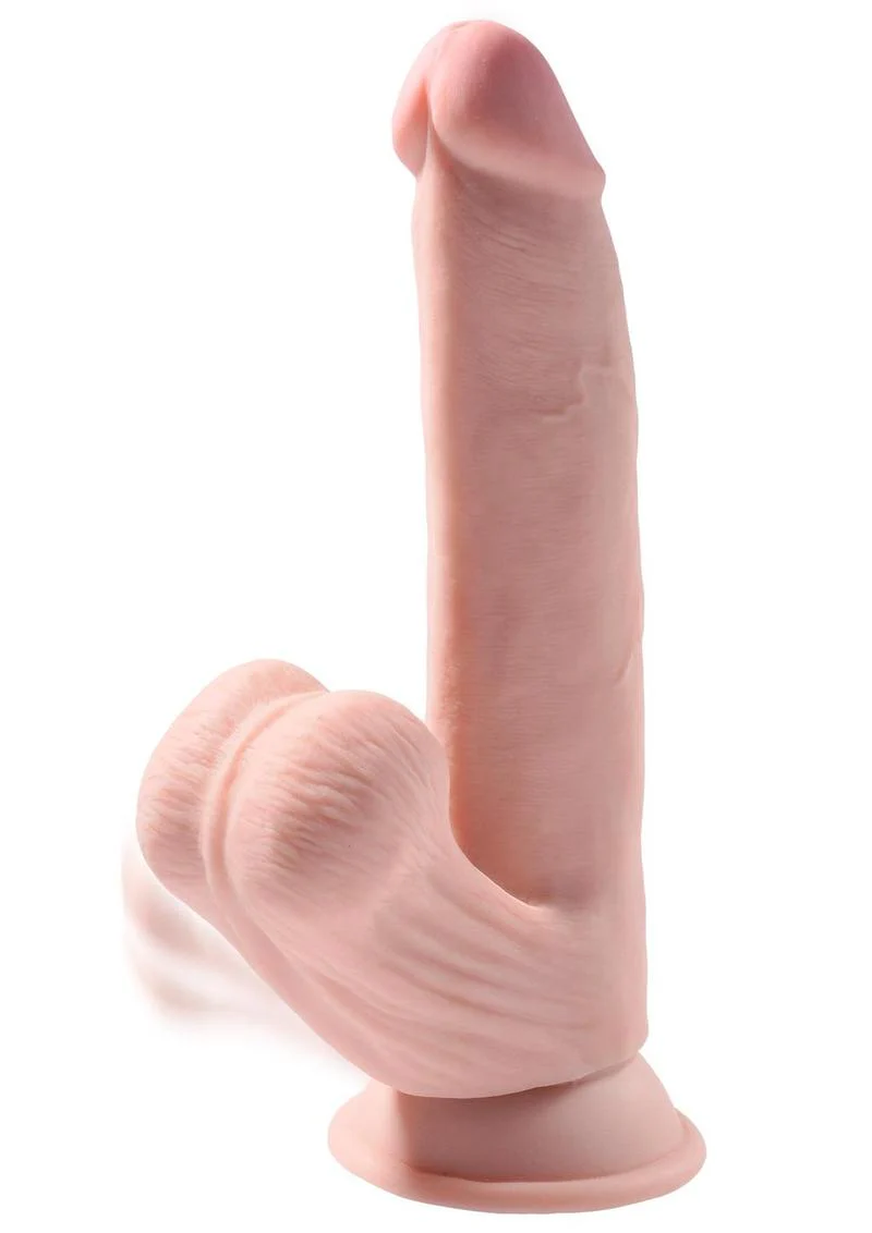 King Cock Triple Density Cock with Swinging Balls - Image 6