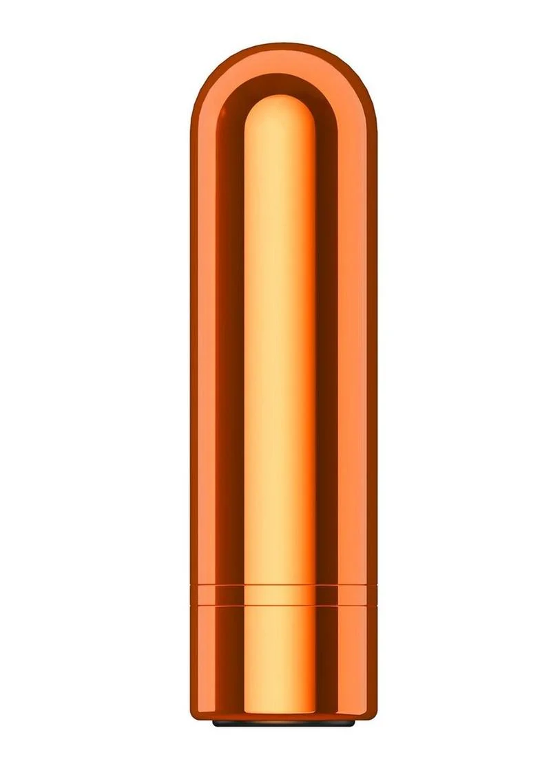 Kool Vibes Rechargeable Mini Bullet - Tangerine - Image 3