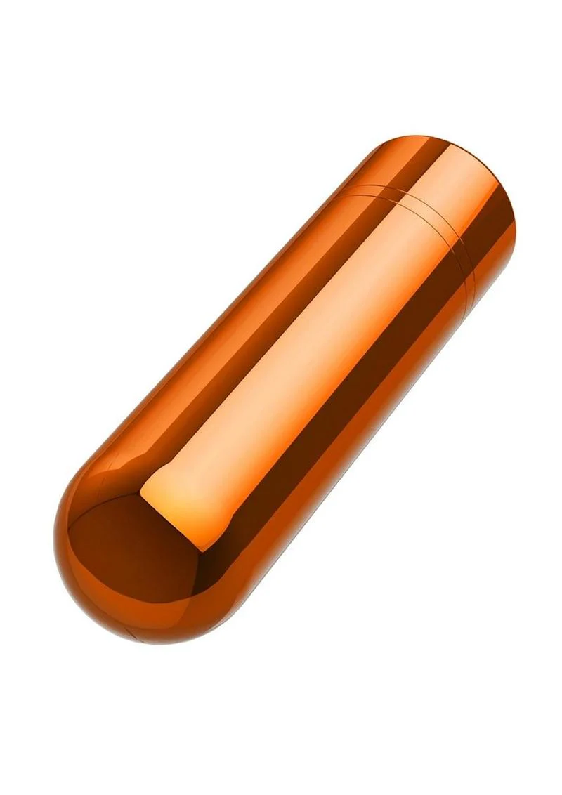 Kool Vibes Rechargeable Mini Bullet - Tangerine - Image 4