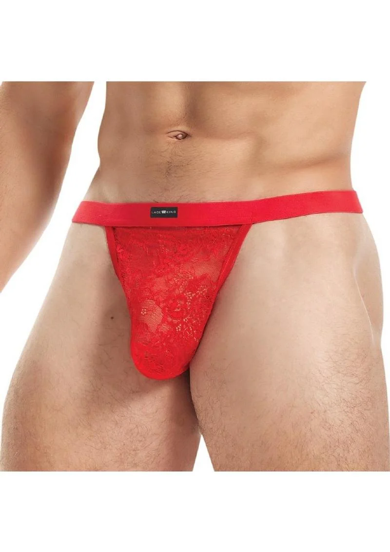 Lace King Lace G-String - Image 7