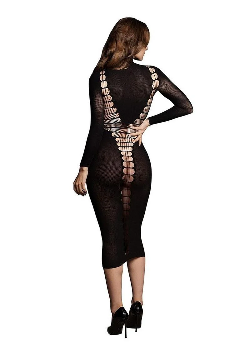 Le Desir Shade Carme Xi Dress with Turtleneck - Image 4
