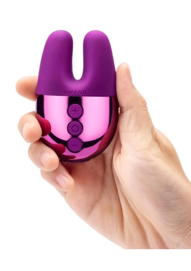 Le Wand Double Vibe Rechargeable Silicone Rabbit Vibrator - Image 5
