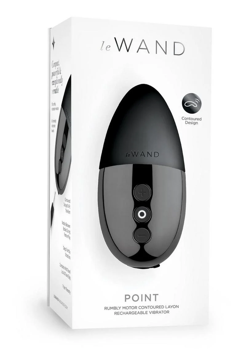 Le Wand Point Rechargeable Silicone Contoured Mini Vibrator - Image 8