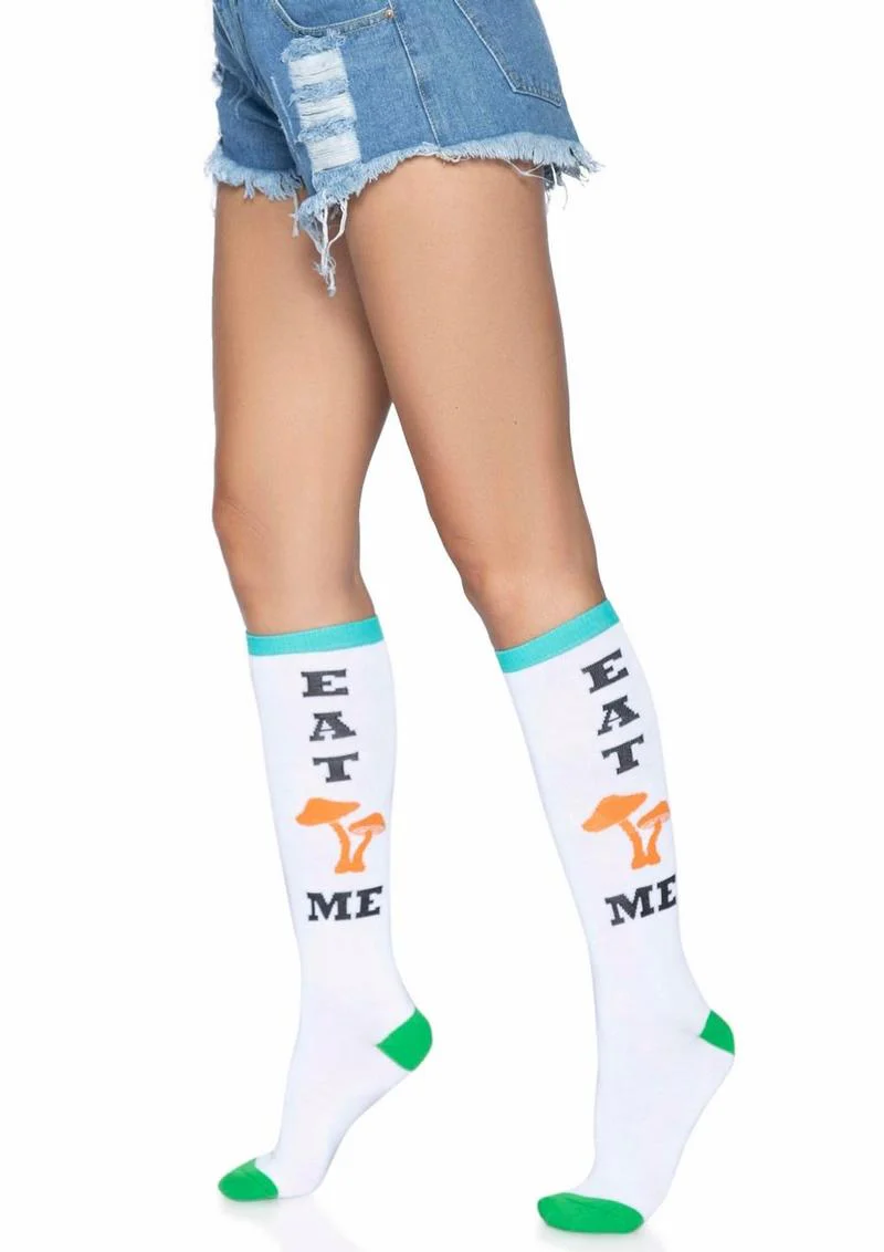 Leg Avenue Eat Me Knee Highs - Image 2