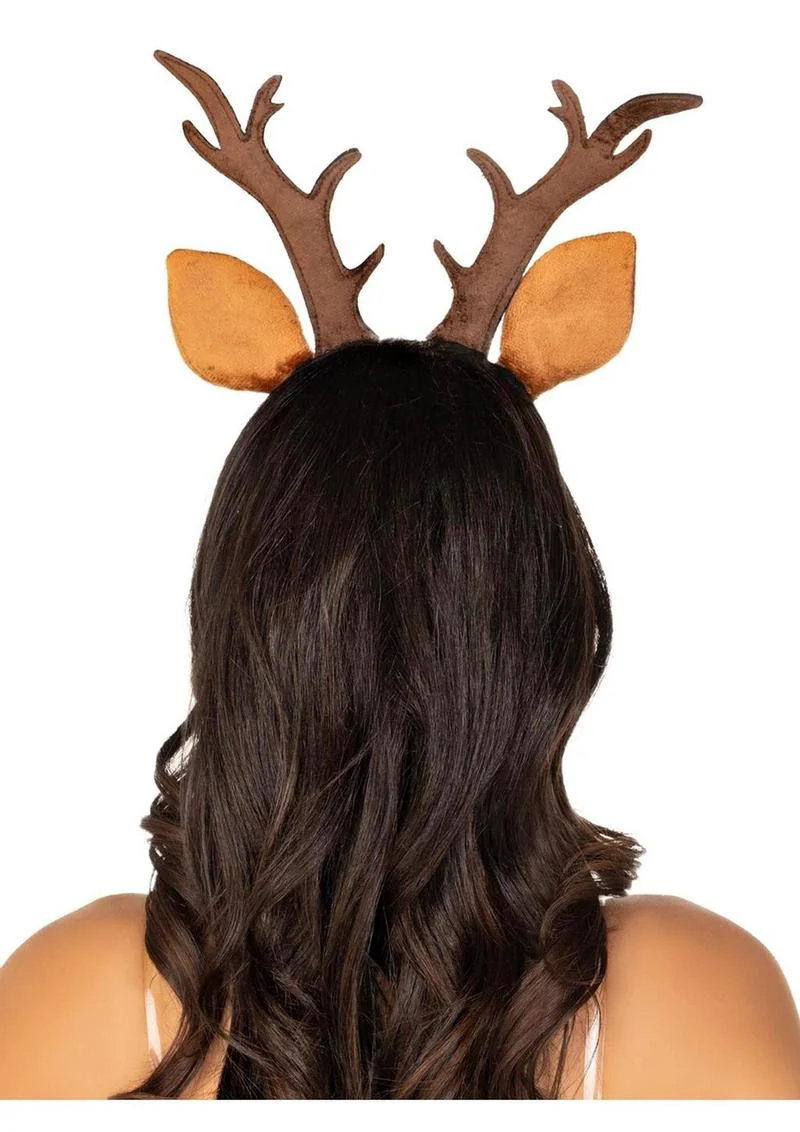 Leg Avenue Fawn Ear Antler Headband - Image 2
