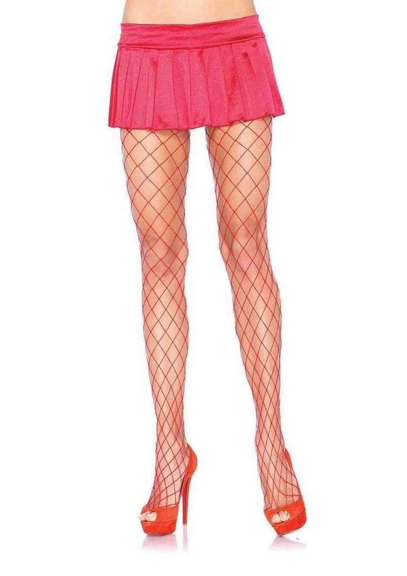Leg Avenue Spandex Diamond Panty Hose - Image 2