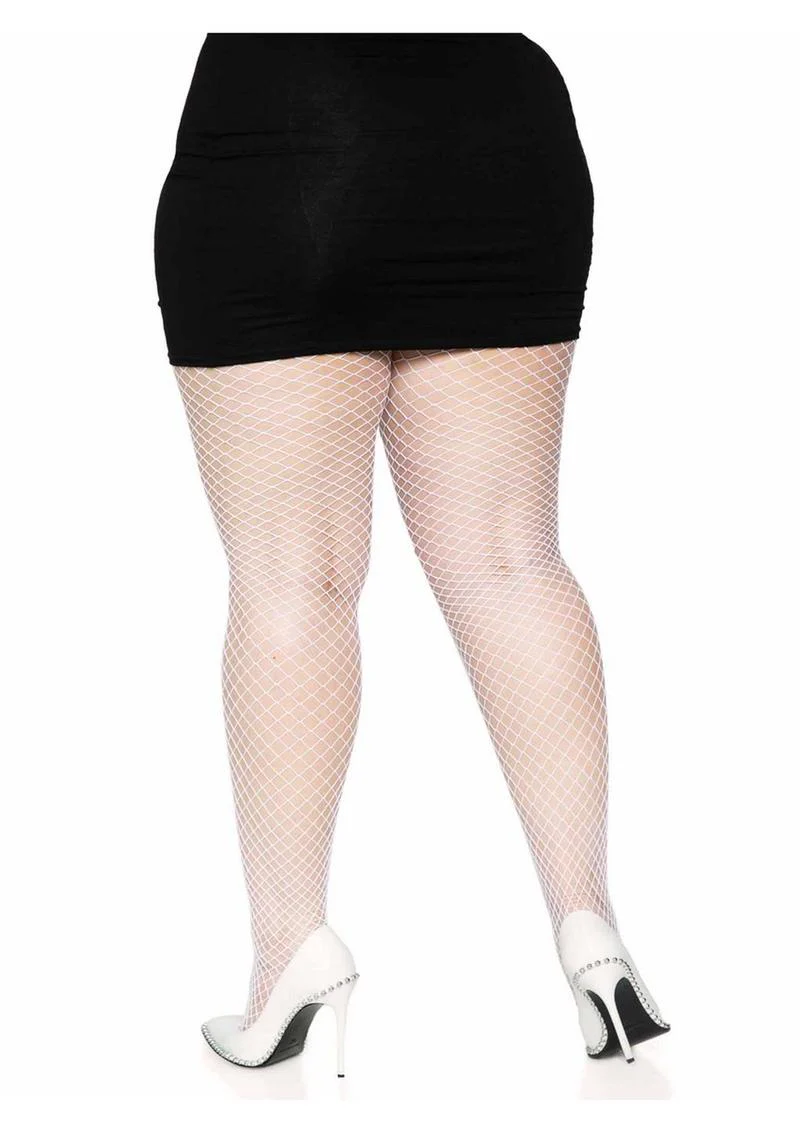 Leg Avenue Spandex Industrial Net Tights - 1x-2x - Image 2