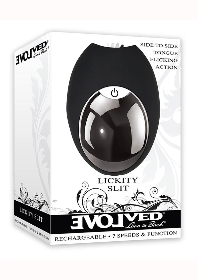 Lickity Slit Rechargeable Silicone Massager - Image 3