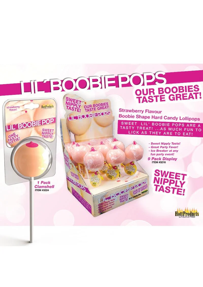 Lil' Boobie Pops (9pc Counter