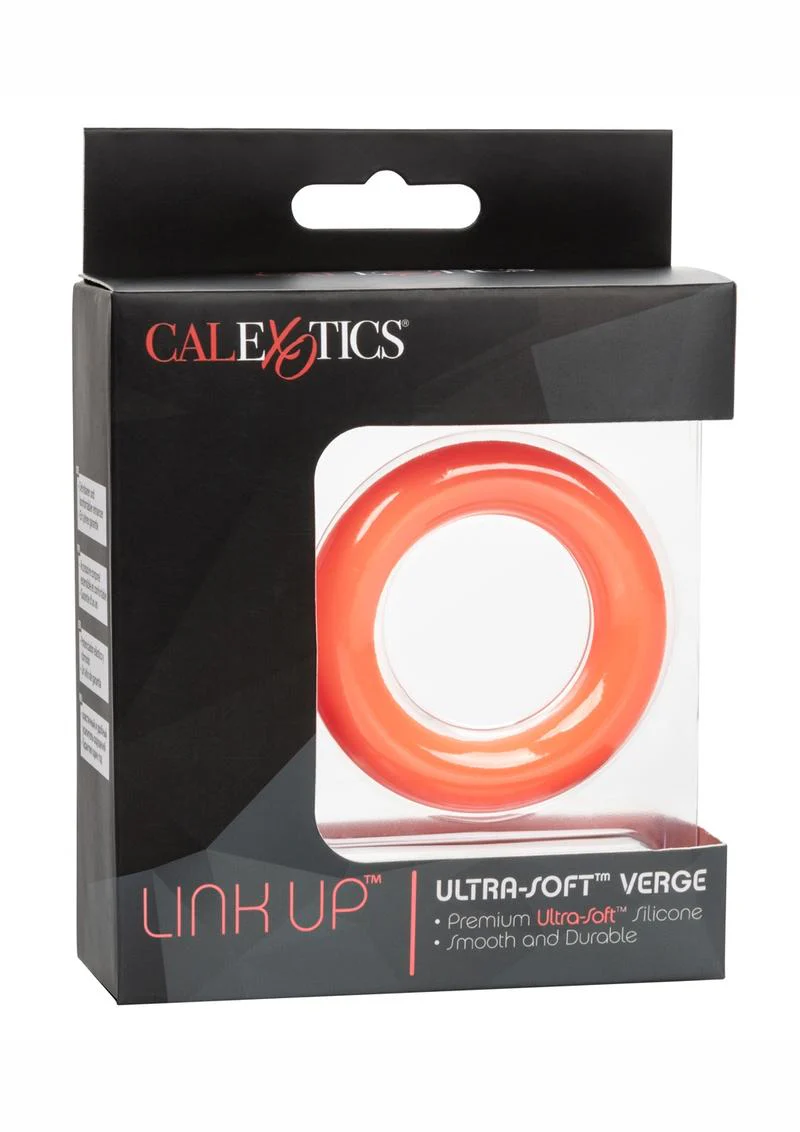 Link Up Ultra-Soft Verge Silicone Cock Ring - Image 6