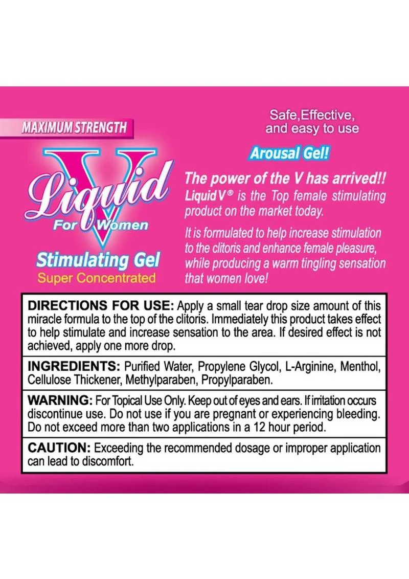 Liquid V Stimulating Gel For Women - Image 2