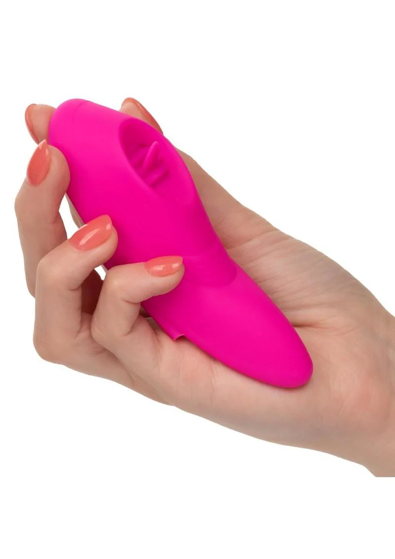 Lock-N-Play Remote Flicker Rechargeable Silicone Panty Teaser Panty Vibe - Image 4
