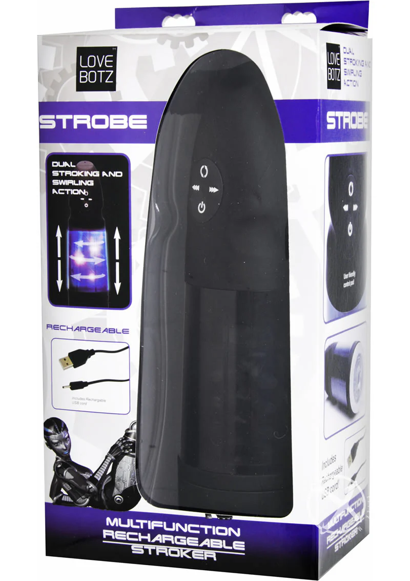 Lovebotz Strobe Multifunction Rechargeable Stroker - Image 3