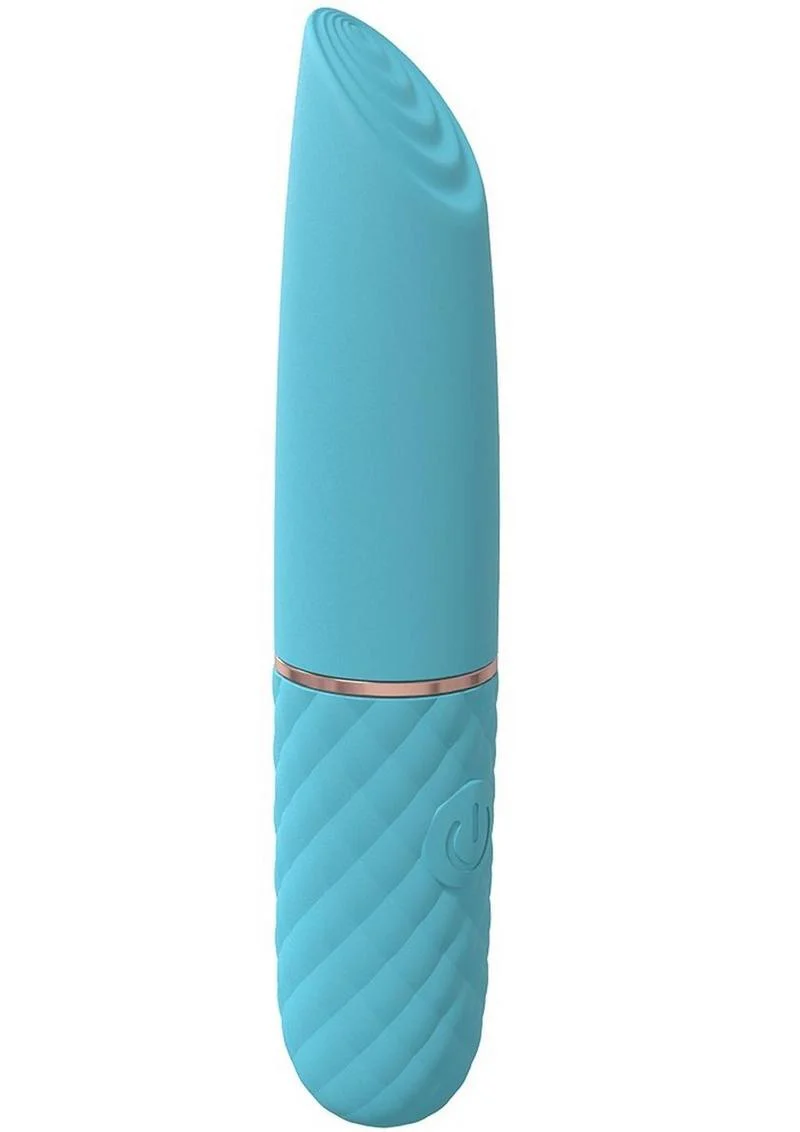 Loveline Beso Silicone Rechargeable 10 Speed Vibrating Mini Lipstick Vibe - Image 9