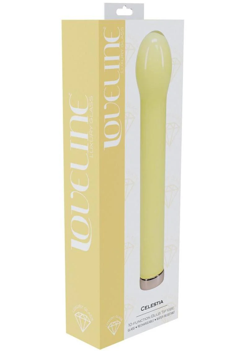 Loveline Celestia 10 Function Bulb Tip Rechargeable Glass Vibrator - Image 5