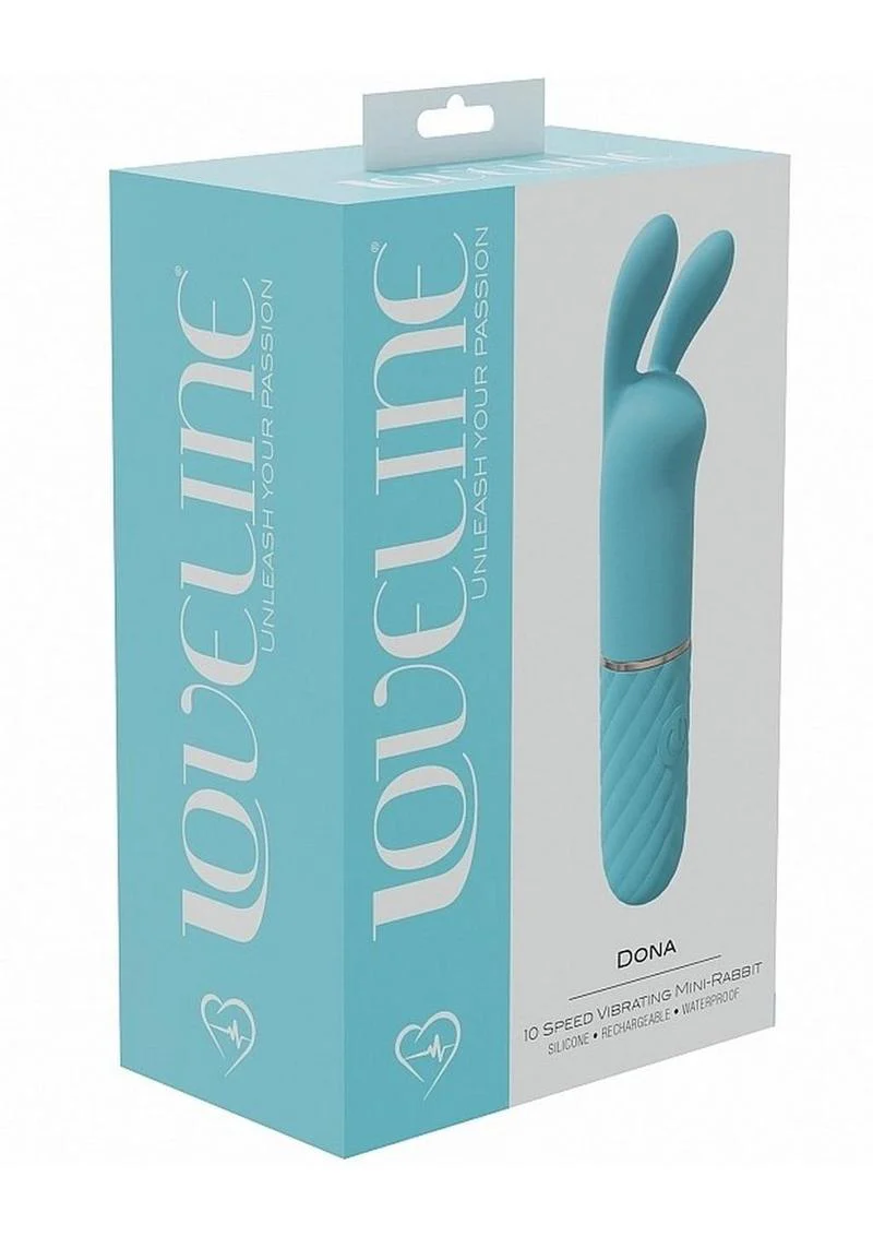 Loveline Dona Mini Rabbit Silicone Rechargeable Vibrator - Image 10