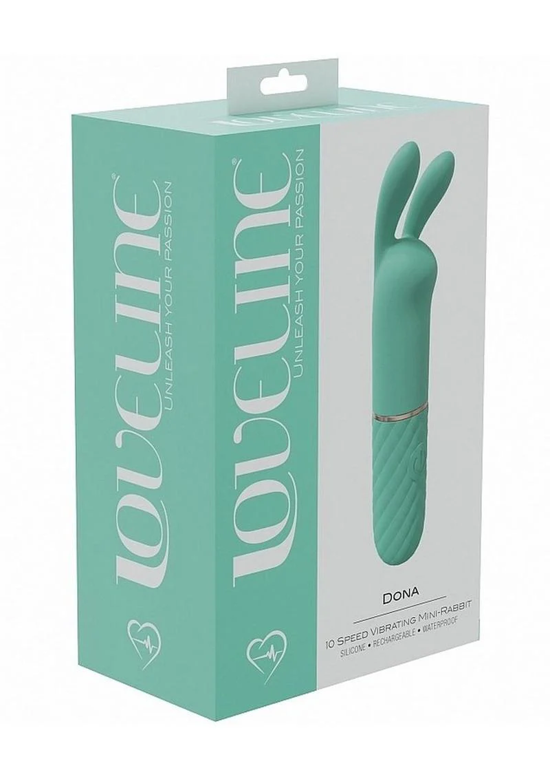 Loveline Dona Mini Rabbit Silicone Rechargeable Vibrator - Image 7