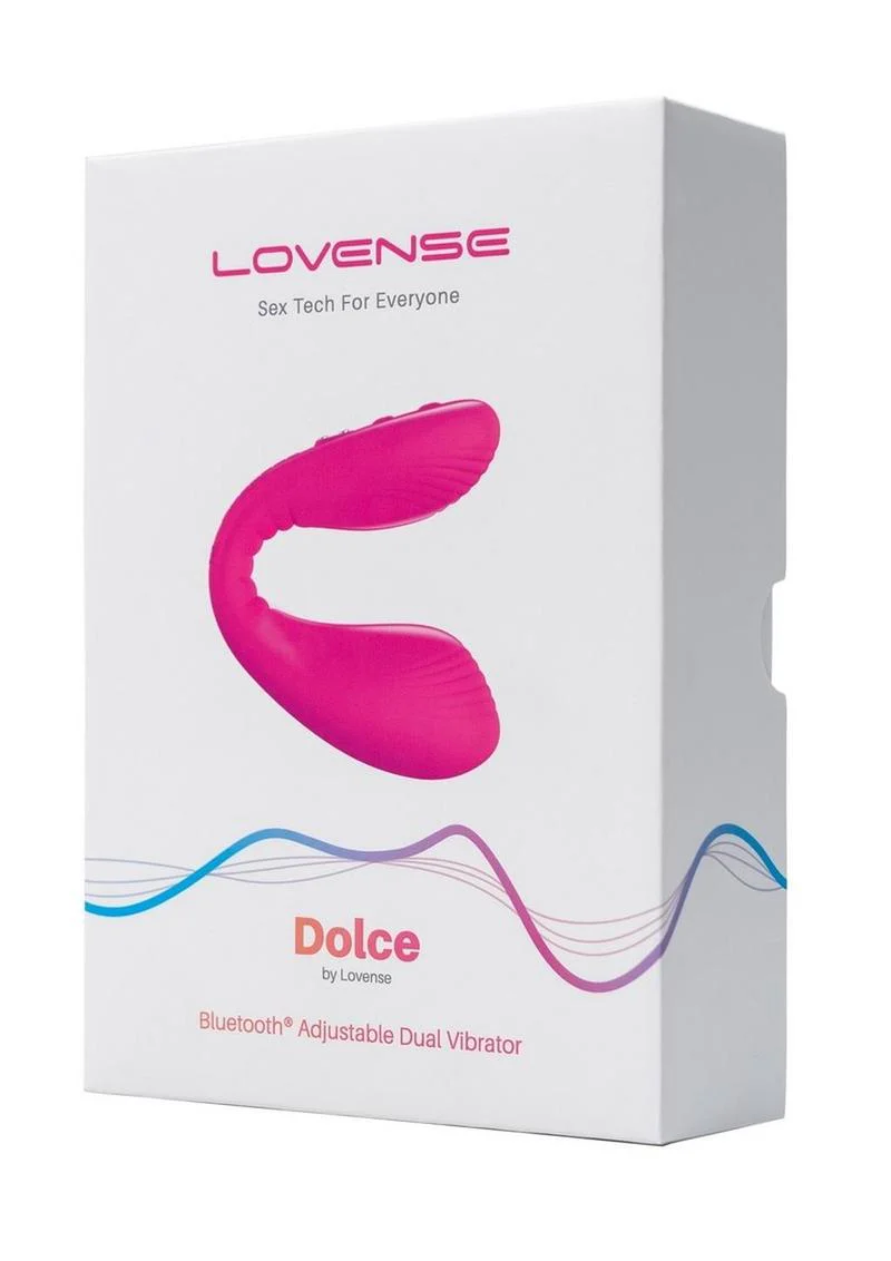 Lovense Dolce Silicone Rechargeable Dual Vibrator - Image 3