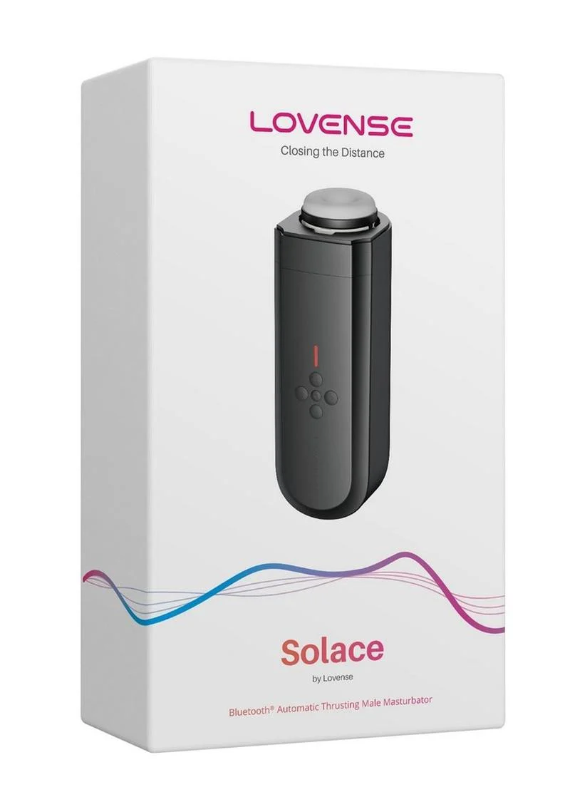 Lovense Solace Rechargeable Thrusting Pussy Masturbator - Image 4