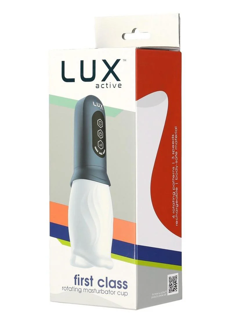 Lux Active First Class Rechargeable Rotating Masturbator - Image 4