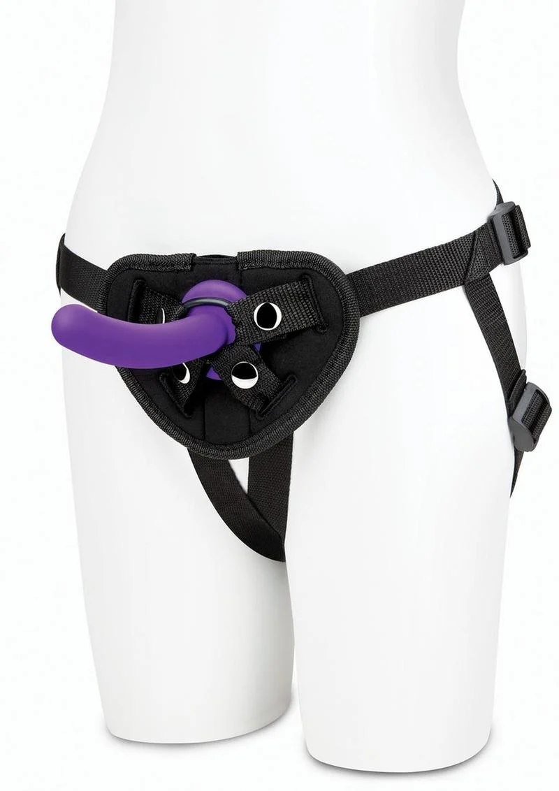 Lux Fetish Strap-On Harness and Silicone Dildo - Image 3