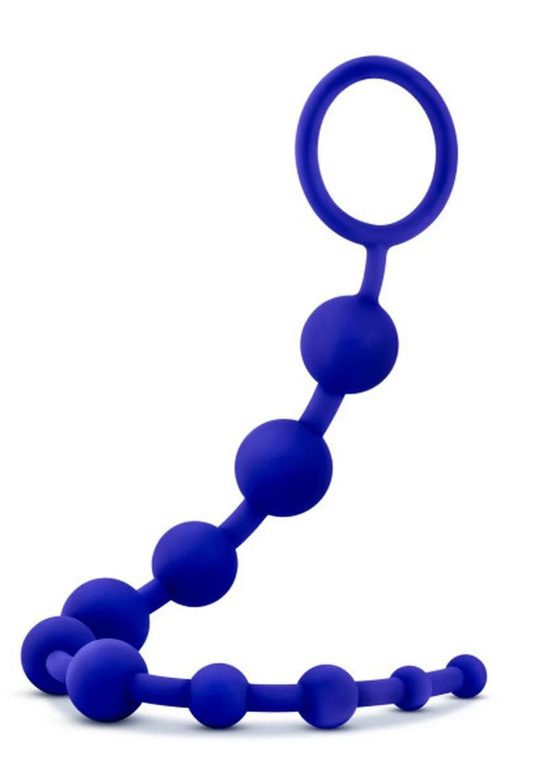 Luxe Silicone 10 Anal Beads - Image 9