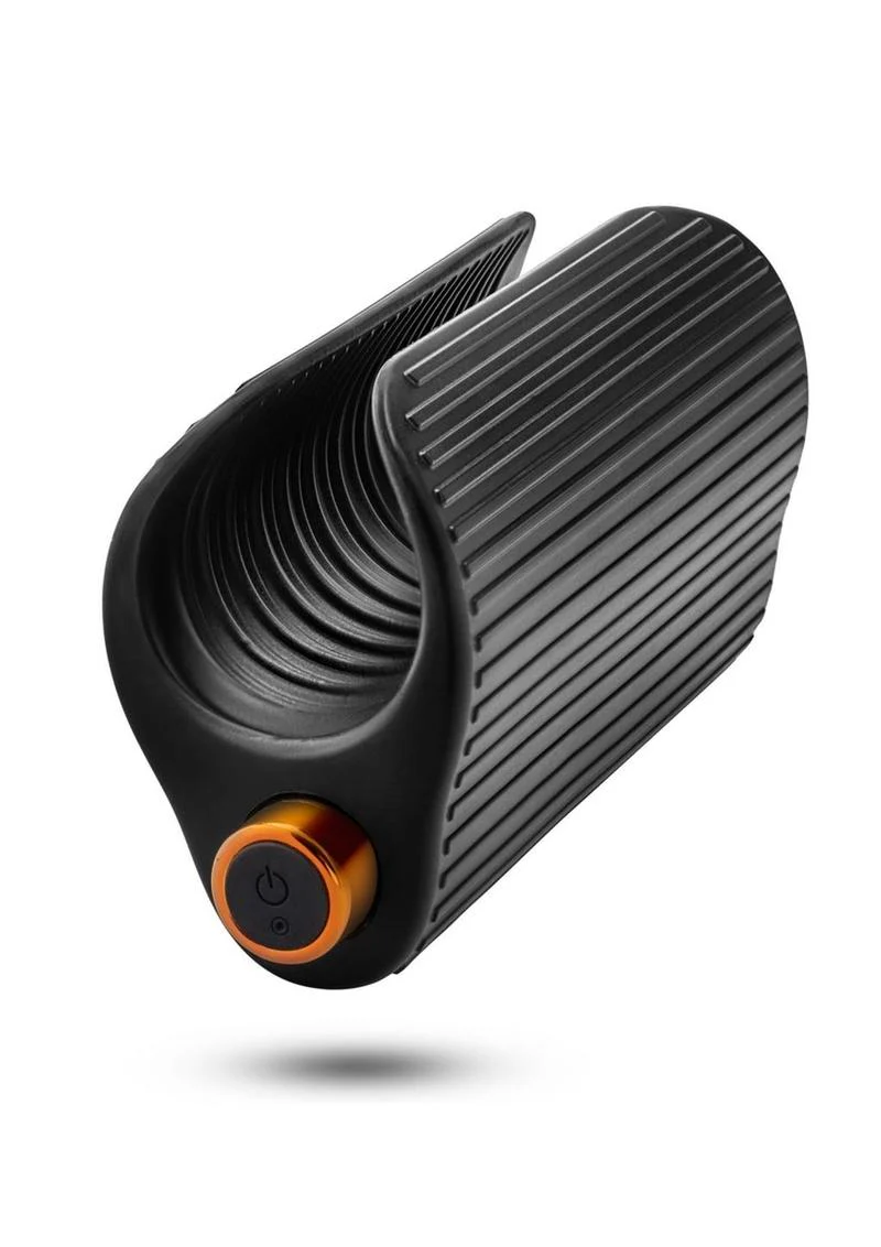 M Elite Platinum Wrapt Rechargeable Silicone Dual End Pussy Masturbator - Image 4