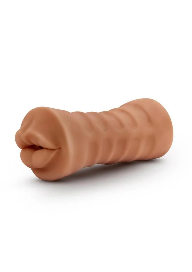 M For Men Isabella Vibrating Masturbator with Bullet - Mouth - Image 2