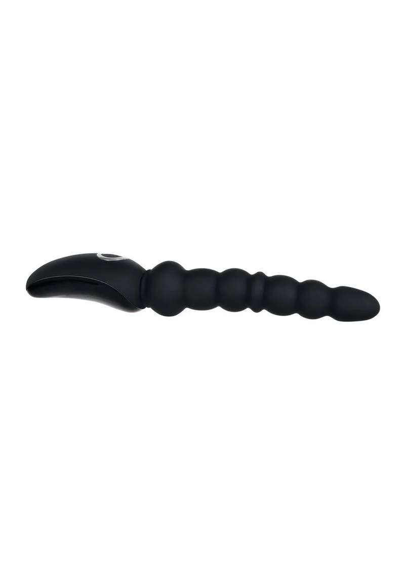Magic Stick Rechargeable Silicone Beaded Vibrator - Image 4