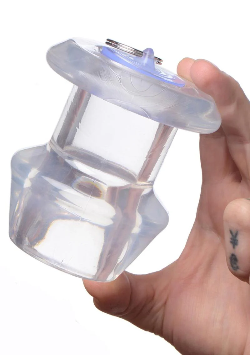 Master Series Ass Bung Clear Hollow Anal Dilator - Image 11
