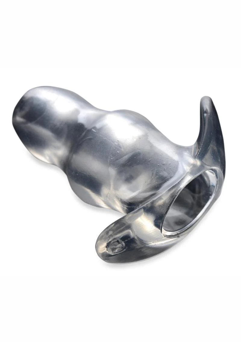 Master Series Clear View Hollow Anal Plug - Image 4