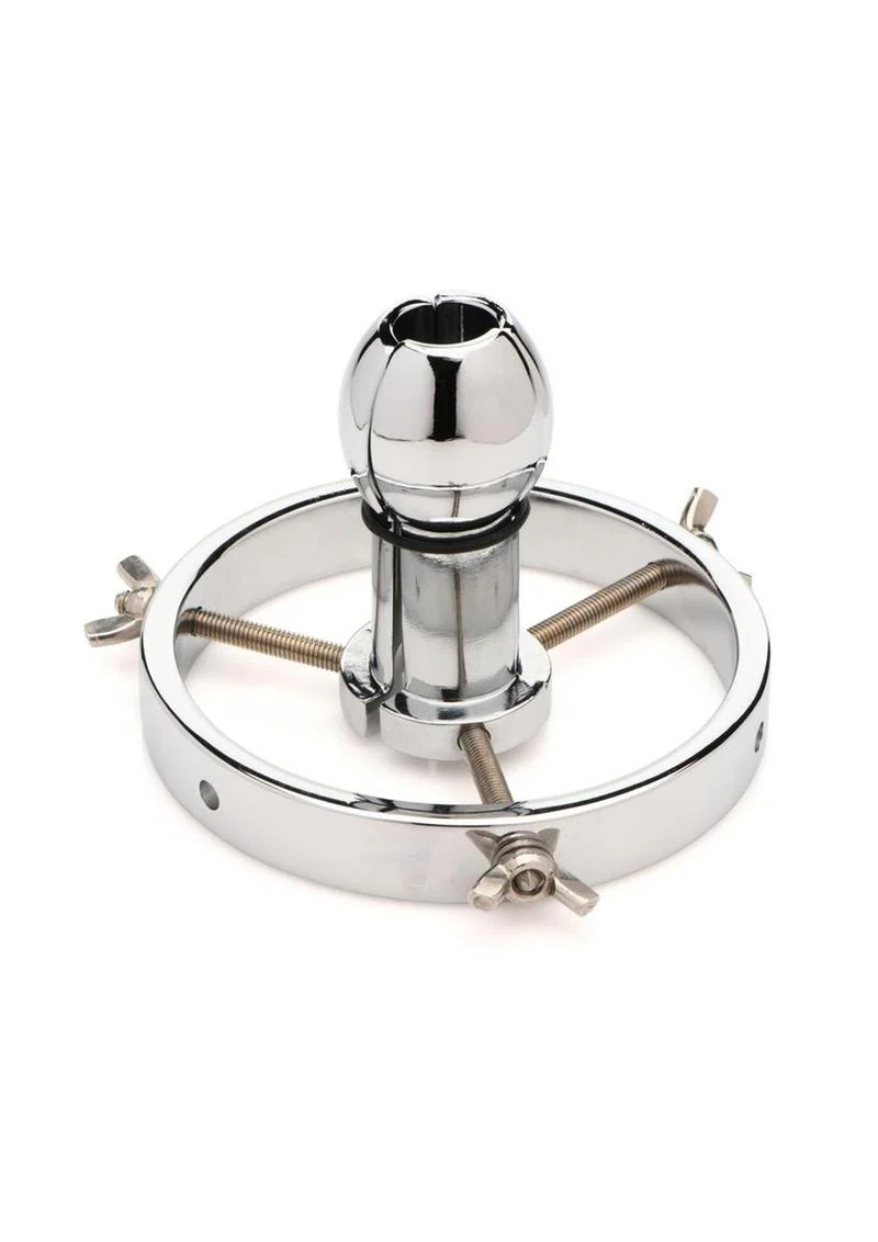 Master Series Forced Spread Stainless Steel Anal Expander - Image 3
