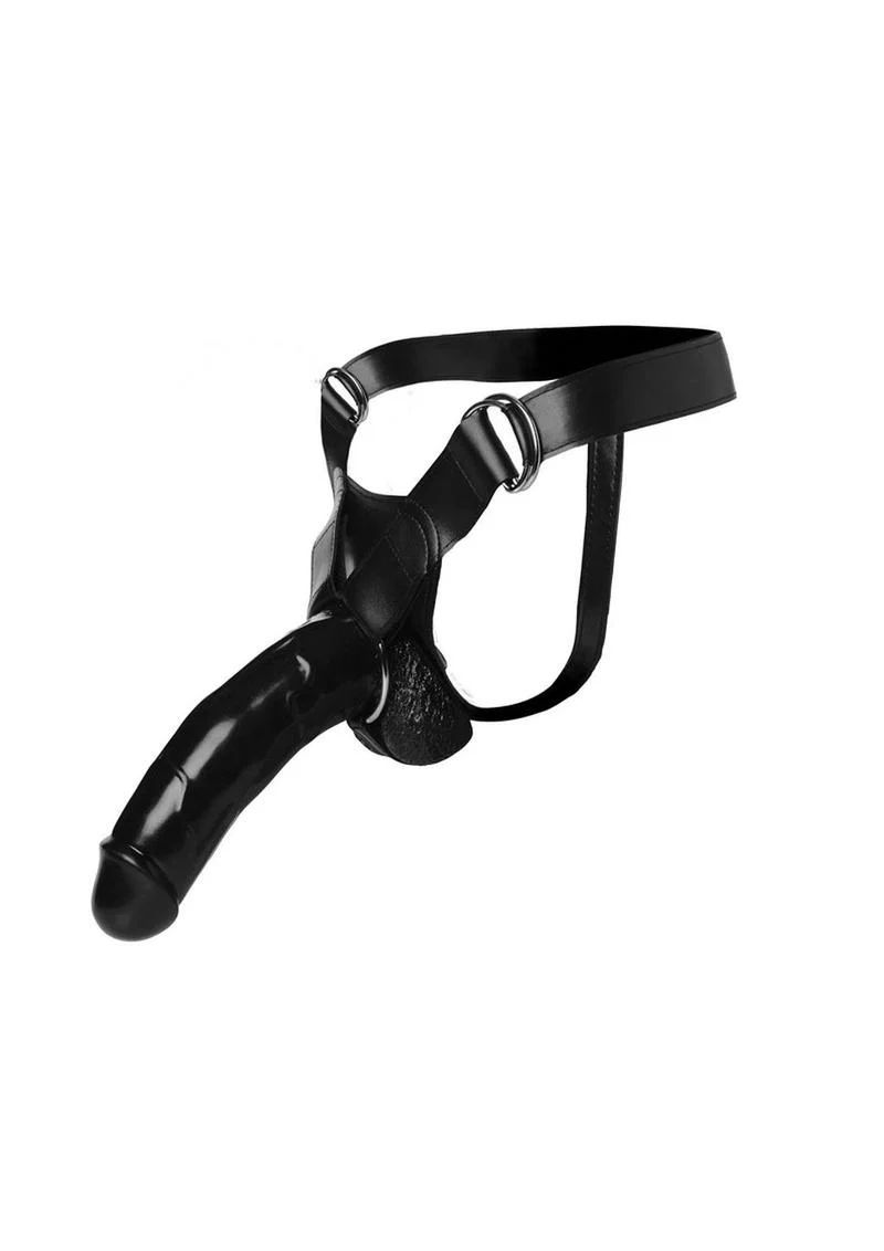 Master Series Infiltrator II Hollow Strap-On + 9in Dildo - Image 4
