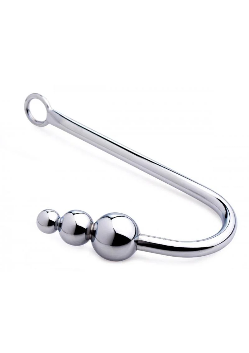 Master Series Meat Hook Beaded Anal Hook - Image 3