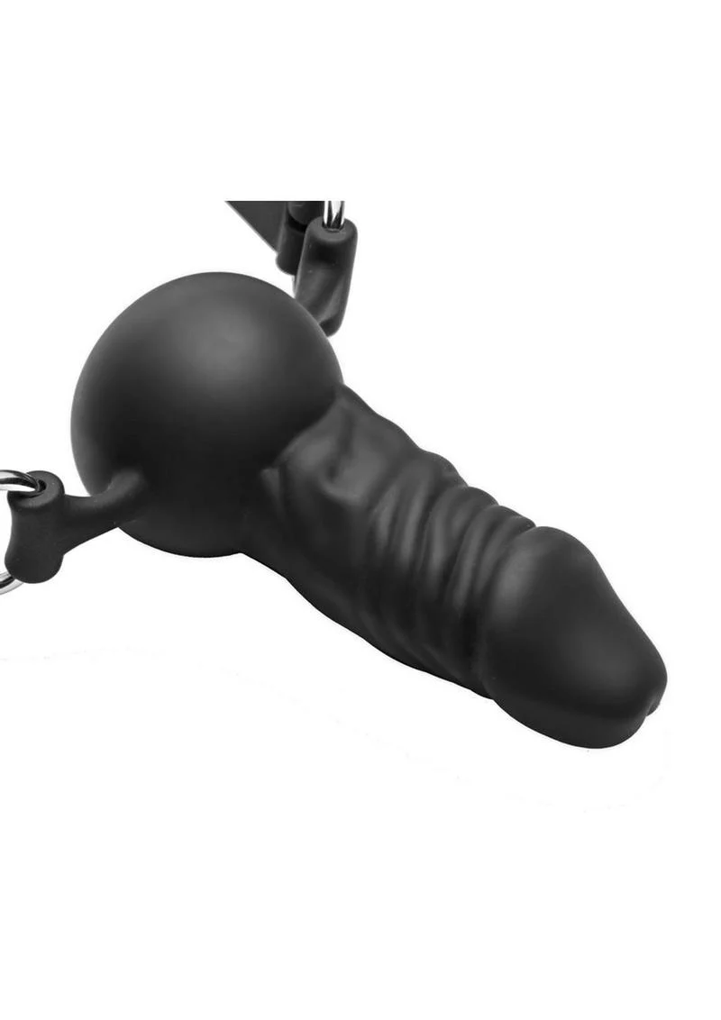 Master Series Suppressor Silicone Face Banger Gag - Image 3