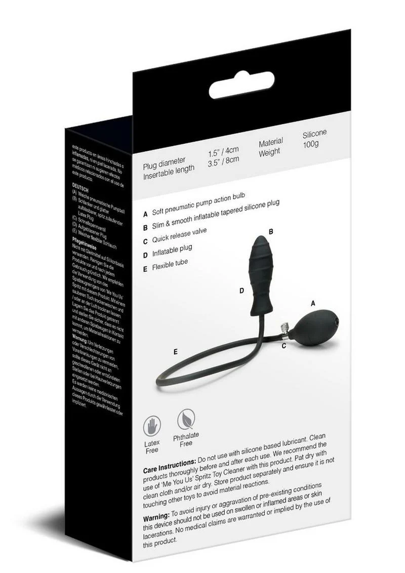ME YOU US Inflatable Anal Plug - Image 2