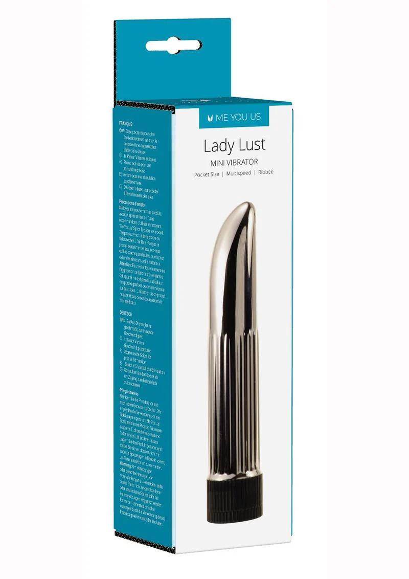 ME YOU US Lady Lust Ribbed Mini Vibrator - Image 2