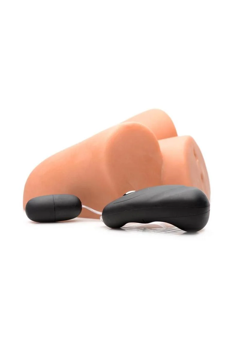 Mistress Bella Vibrating Bioskin Jackhammer Stroker - Pussy and Ass - Image 4