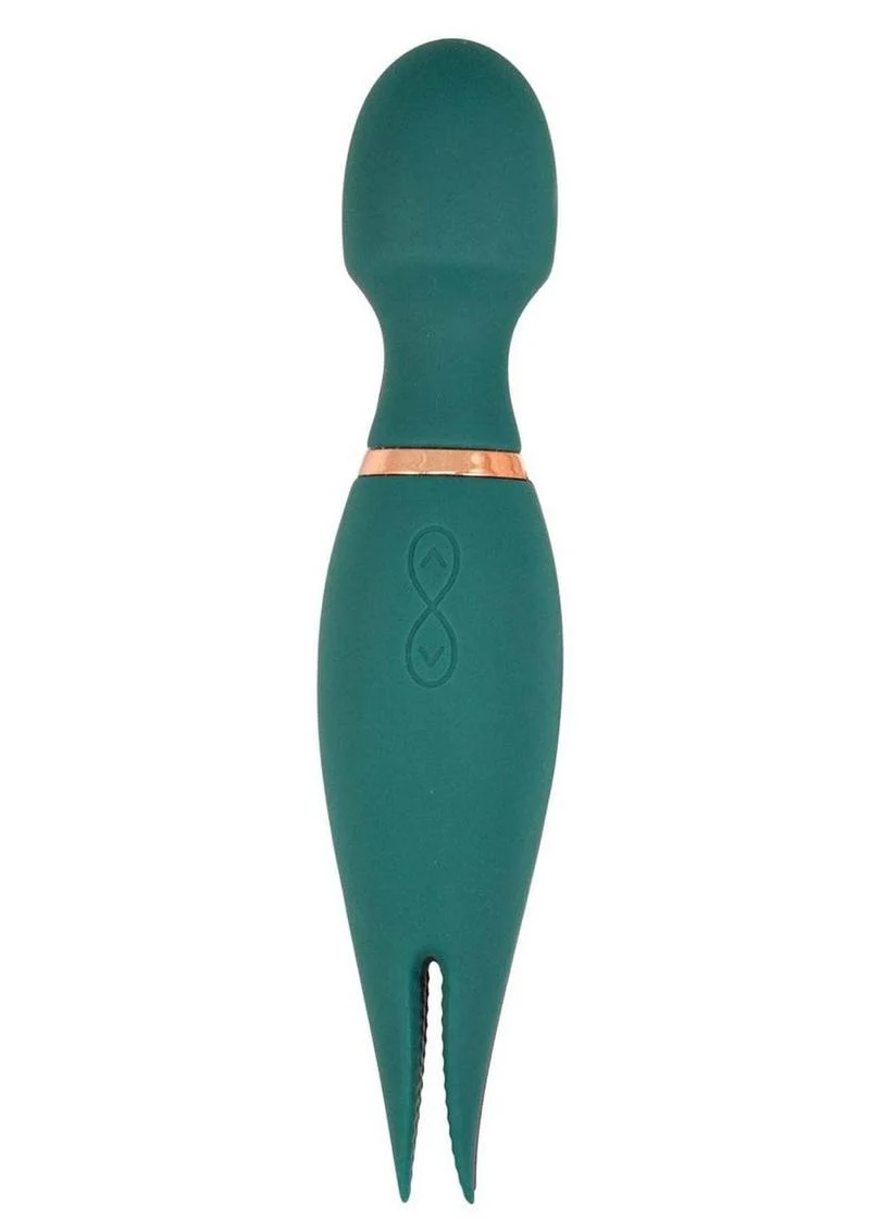 Mystique Vibrating Massagers Rechargeable Silicone Magic Wand - Image 8