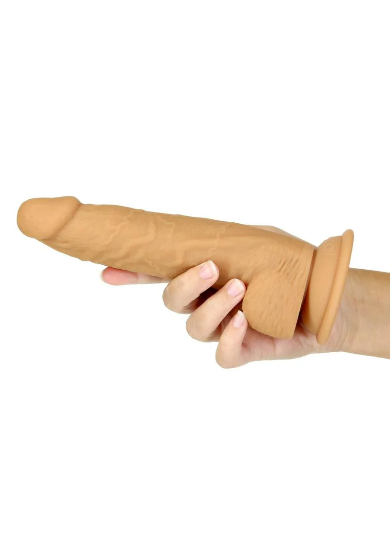 Naked Addiction Silicone Dual Density Dildo with Bonus Powerbullet - Image 2