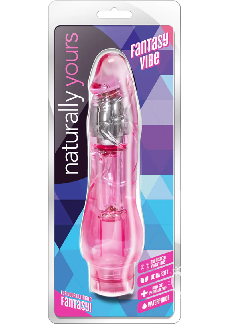 Naturally Yours Fantasy Vibrating Dildo - Image 6