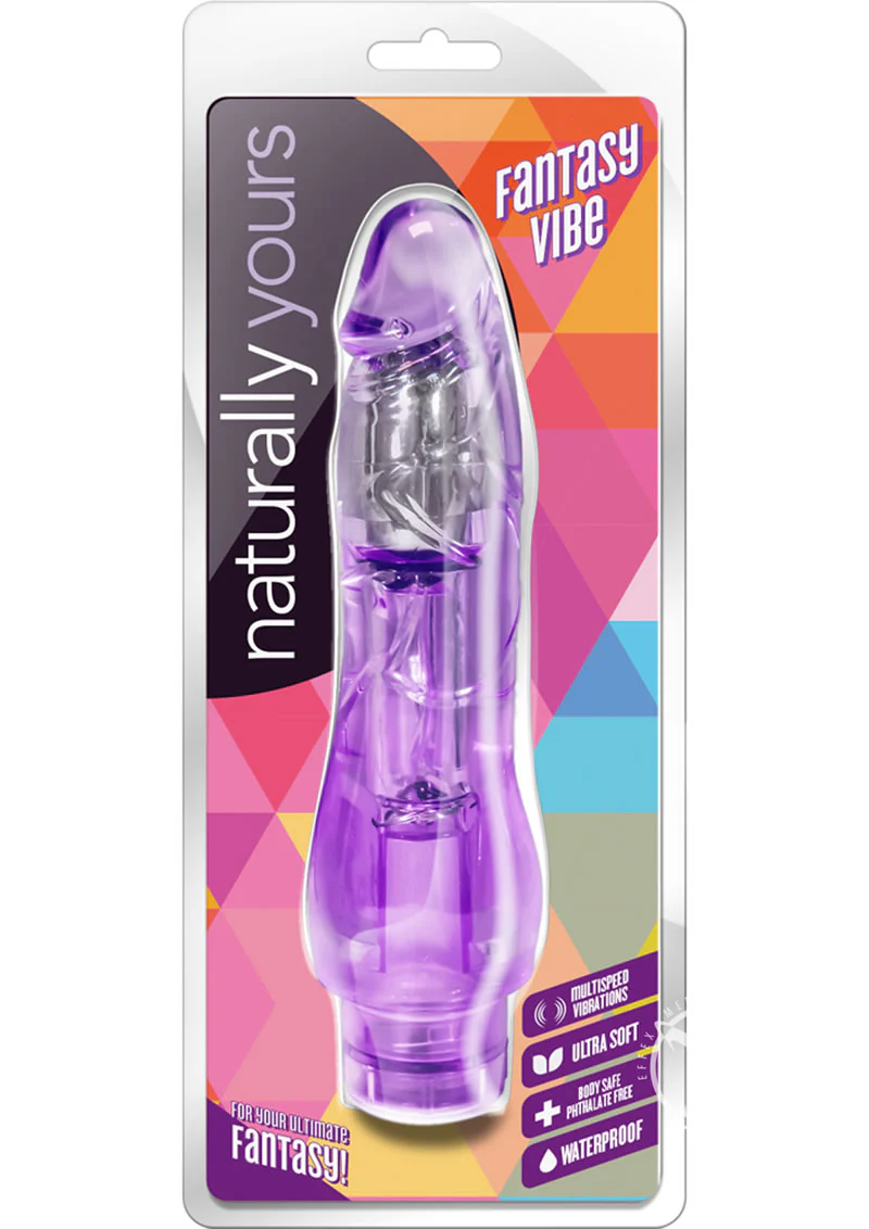 Naturally Yours Fantasy Vibrating Dildo - Image 9