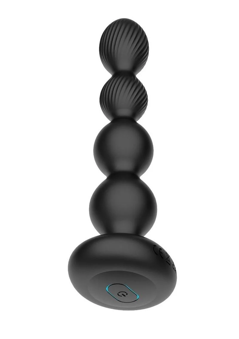 Nexus Tornado Rechargeable Silicone Rotating Beaded Probe with Remote - Image 3