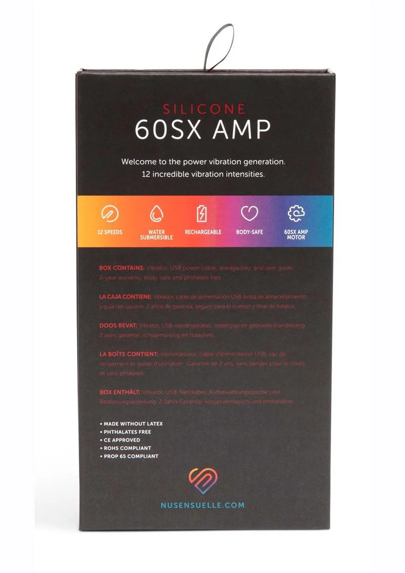 Nu Sensuelle 60sx Amp Silicone Rechargeable Bullet - Image 3